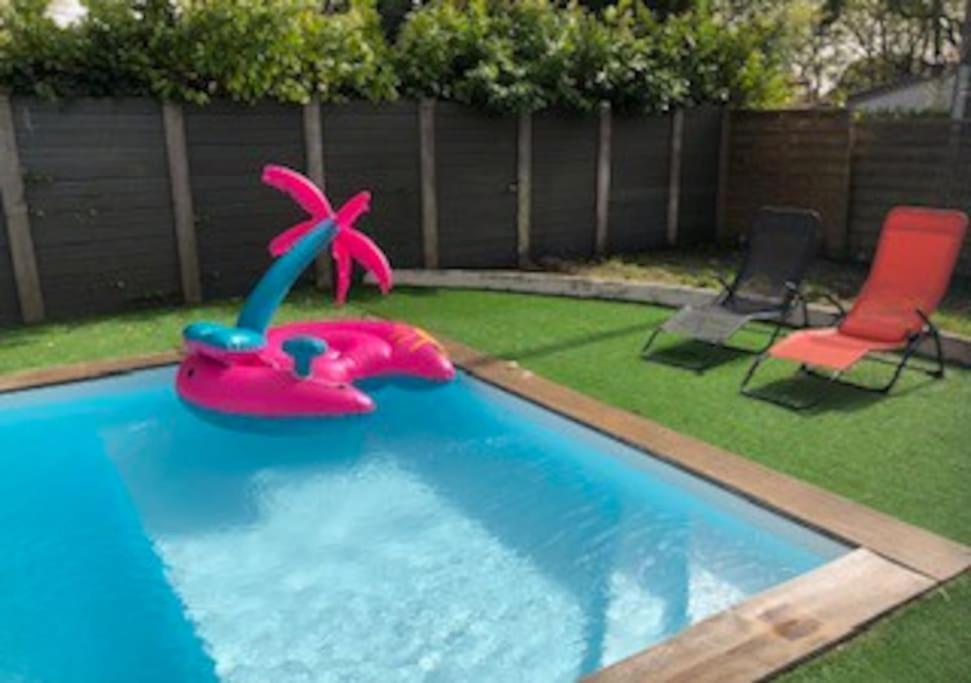Detente Piscine Et Jacuzzi Au Bassin D'Arcachon أنديرنو لي بان المظهر الخارجي الصورة