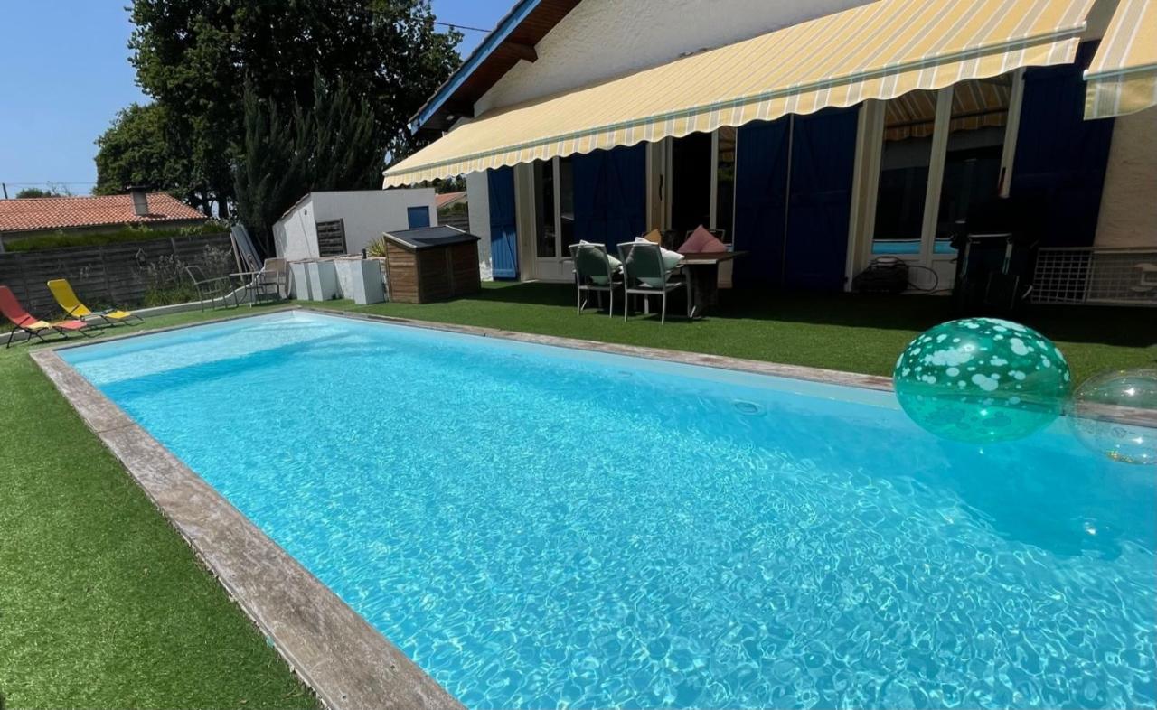 Detente Piscine Et Jacuzzi Au Bassin D'Arcachon أنديرنو لي بان المظهر الخارجي الصورة
